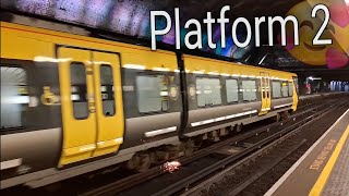 777 Trains rolling into Platform 2 at Liverpool James Street Station. (🥰 Love it.👌👀)