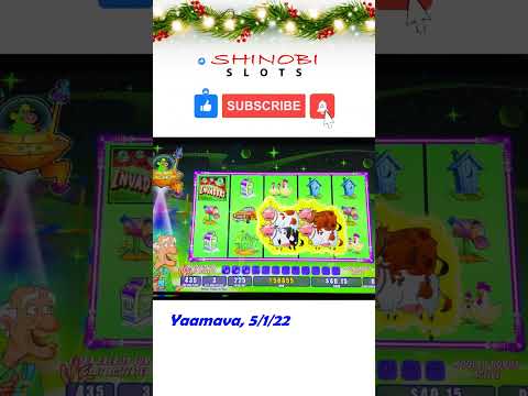 12 Days of Jackpot Handpays, No. 7 - Caught the Unicow Jackpot! #shorts #shinobislots #unicowbonus