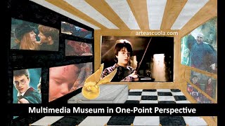 Multimedia Museum in One Point perspective - arteascuola.com
