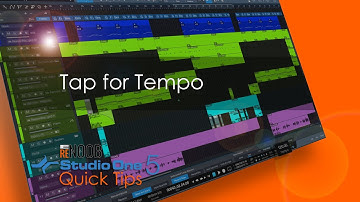 Studio One 5 Quick Tip: Tap for Tempo