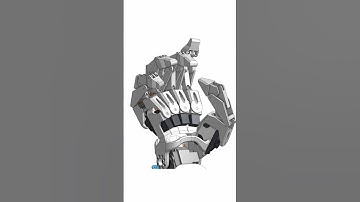 Making a digital twin of my own hand #3dprinting #animatronics #robot
