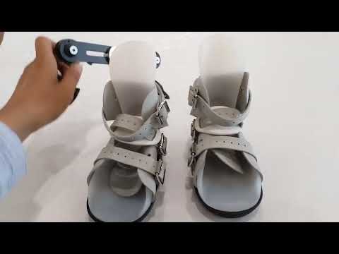 حذاء دينيس براون لعلاج القدم الحنفاء       