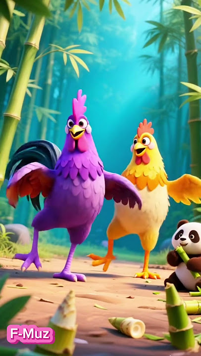 Ayam Menari Sambil Berkokok, Lucu Banget! 🐔💃🤣 #shortsindonesia #gemesbanget