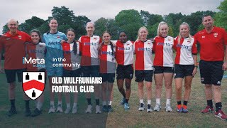 Old Wulfrunians Womens FC: iMeta Training In The Community