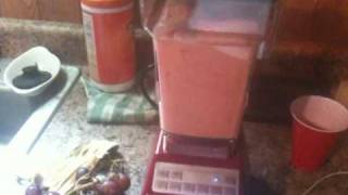 Blendtec Blender, Giving it it's first run