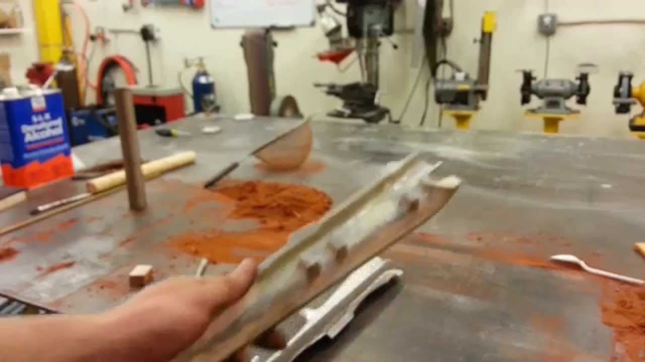 sand casting part 1 of 2 YouTube