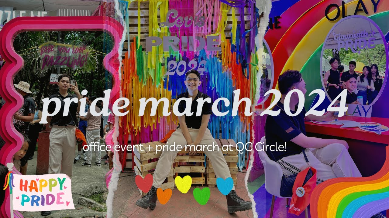 MY FIRST PRIDE MARCH! 🏳️‍🌈 | Jansen Sanchez