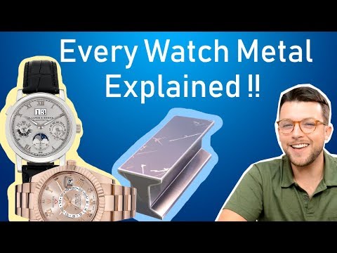 ⌚ Every Watch Metal Explained !!