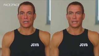 JCVD facial rejuvenation VFX breakdown screenshot 5