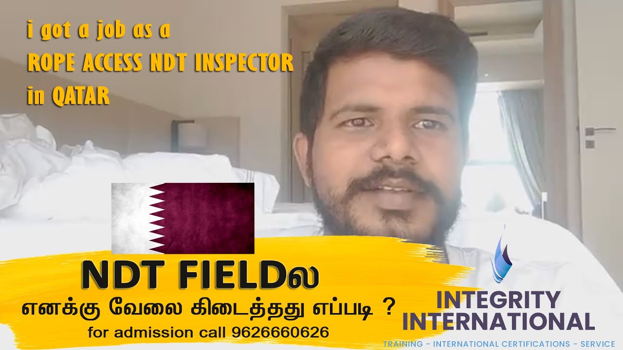 I GOT A JOB AS A NDT ROPE ACCESS INSPECTOR YouTube