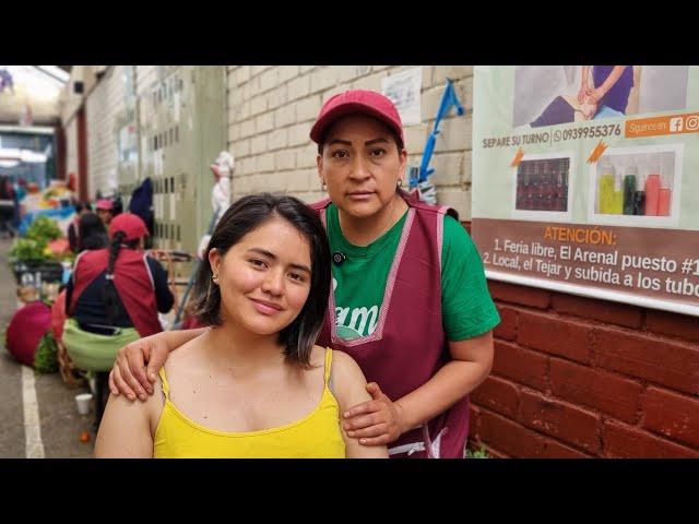 ASMR, SPIRITUAL CLEANSING AT THE MARKET WITH MARITZA & SOFY