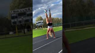 Hottest Girl Handstand Walk Fit Divas