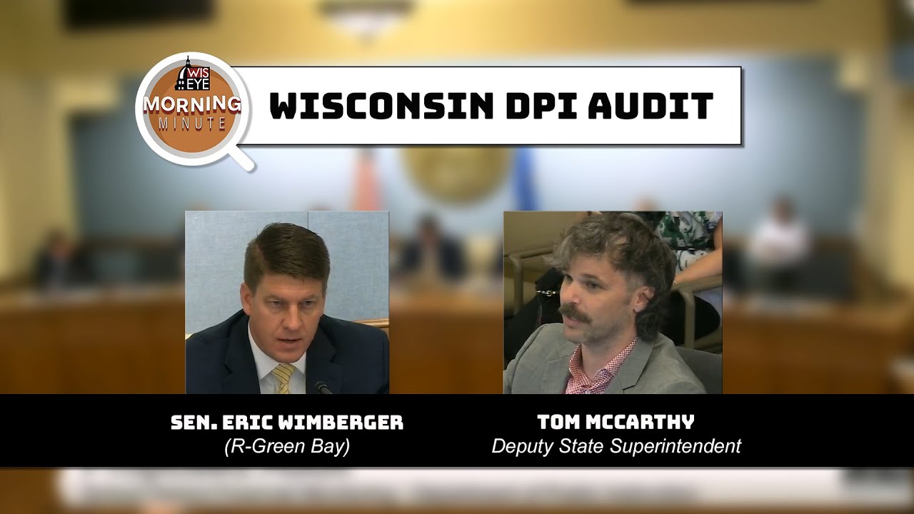 WisEye Morning Minute: Wisconsin DPI Audit - YouTube