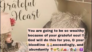 You will be wealthy child of God 💰 in alot more ways that expected! ✝️💯🪩❤️‍🔥🙌🏽🎧💃🏽🕺#claimit !Eph 3:20