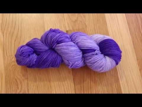 Dyepot Weekly #26 - Dip Dyeing Yarn in Jacquard Violet Acid Dye 