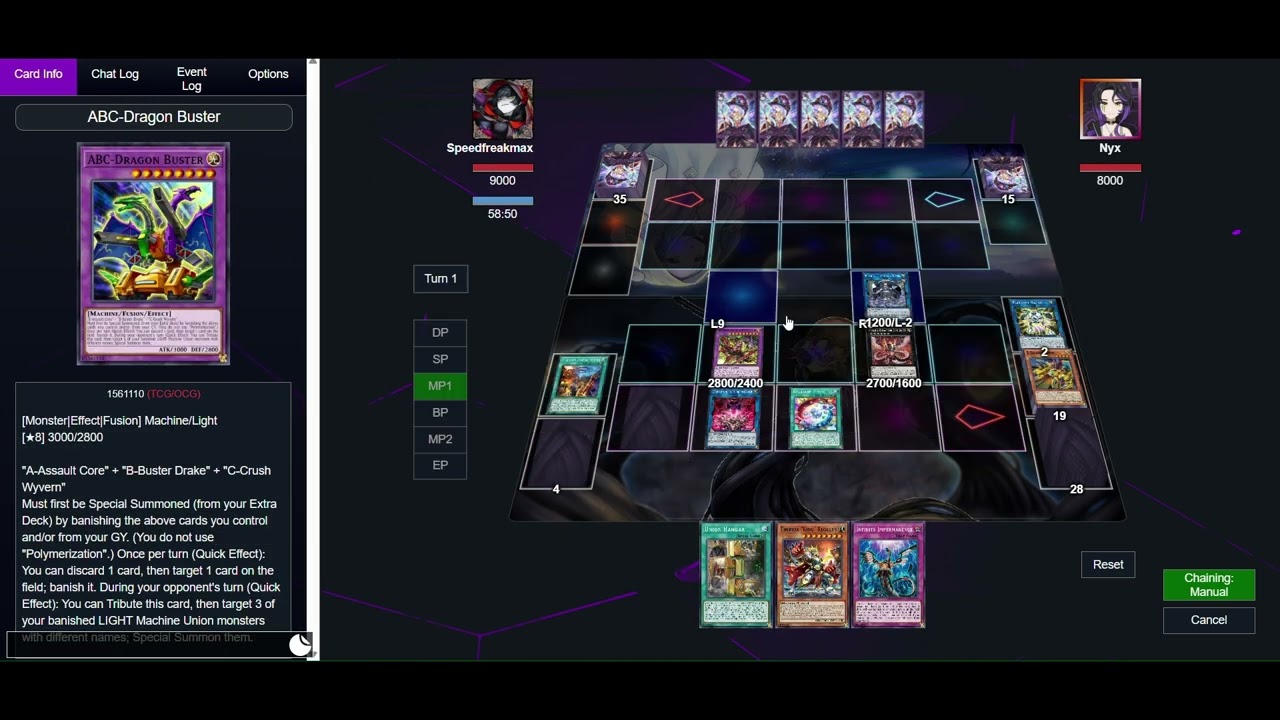 ABC XYZ POST BANLIST - FT BRILLIANT FUSION 1.5 CARD COMBO - 7 INTERACTIONS ! *read description*