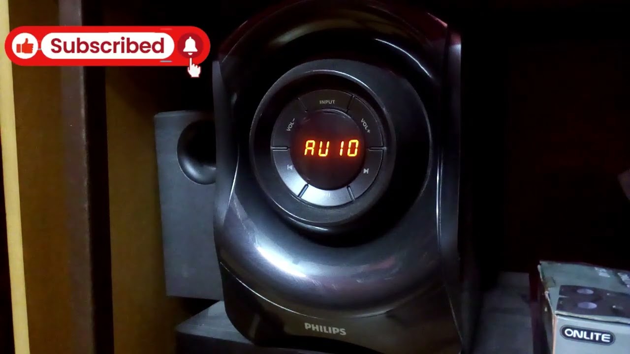 Philips SPA 8000b 5.1 Home Theater Bass Test // The technoboy