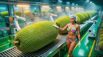 Inside a Jackfruit Chips Factory - How They Make the Perfect Crunch (Full Process)