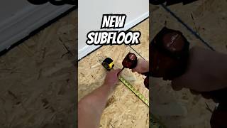 New Subfloor in Preparation for LVP