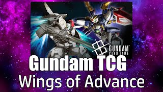 Gundam TCG Wings of Advance Starter - Opening