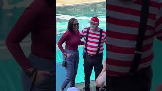 She didn't expect that! | Tom the mime #tomthemime... #Shorts #boomly6