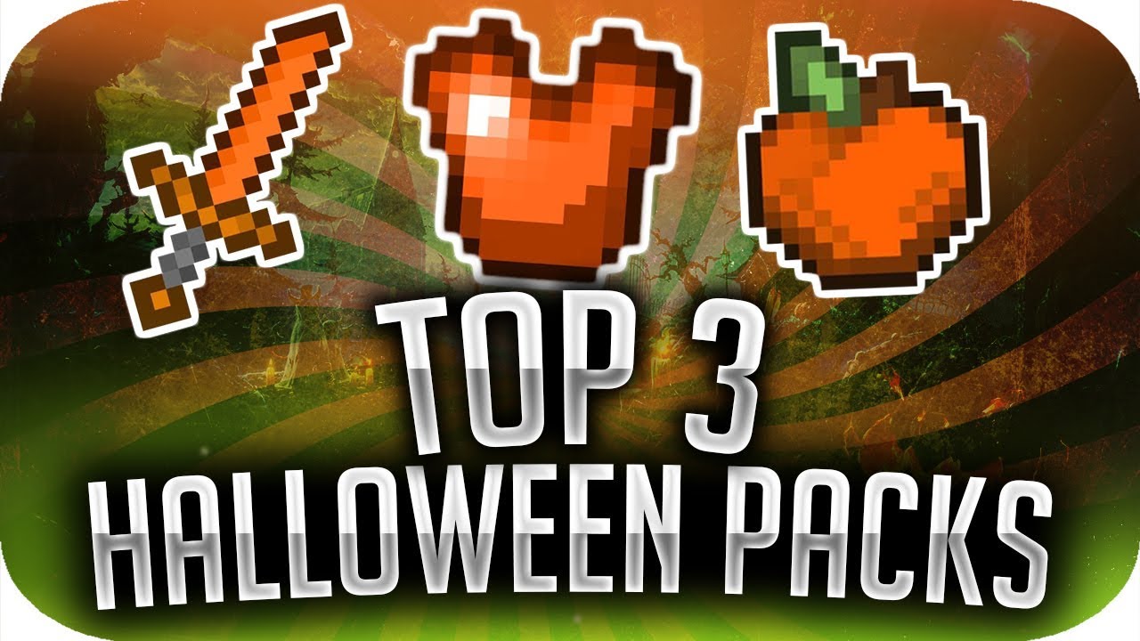 Top 3 HALLOWEEN Texture Packs 2019🎃 (1.8/1.9/1.10 UHC & PvP Packs) | ARplayz