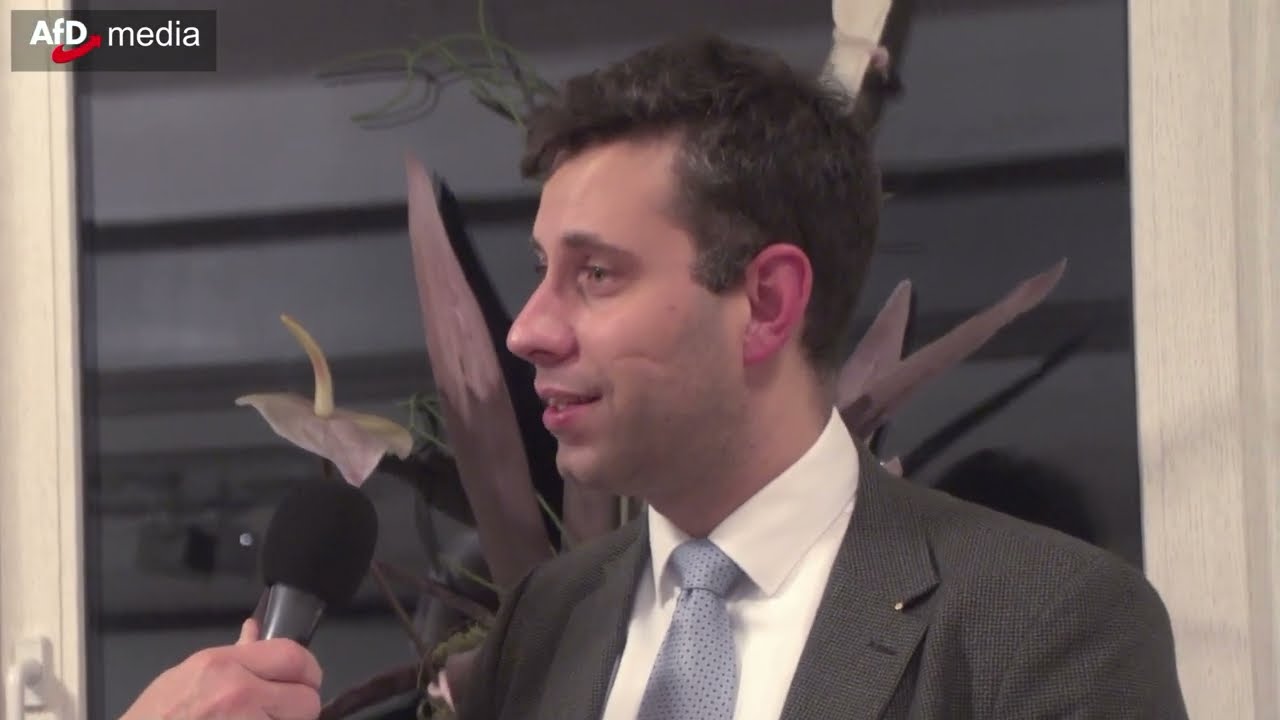 Alexander Jungbluth MdEP, AfD-Abgeordneter der ESN-Fraktion im Europäischen Parlament