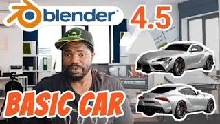 How to Create Basic Car models in Blender 4.5