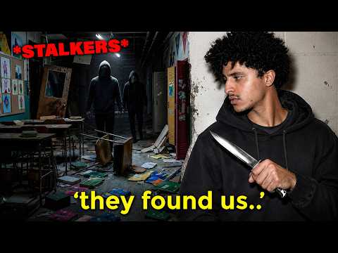 Fighting Crazy Stalkers in a Haunted School at 3 AM..