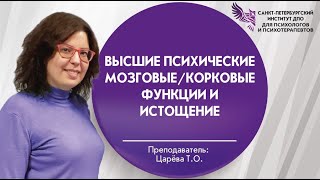 Высшие психические/мозговые/корковые функции и истощение