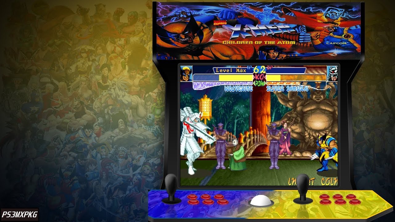 X MEN CHILDREN OF ATOM RETRO PS3 PKG