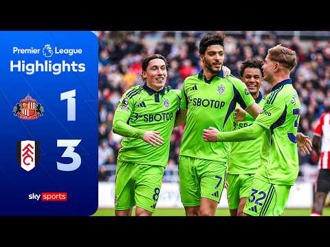 Jimenez brace as Fulham end PL losing streak! | Sunderland 1-3 Fulham | Premier League Highlights