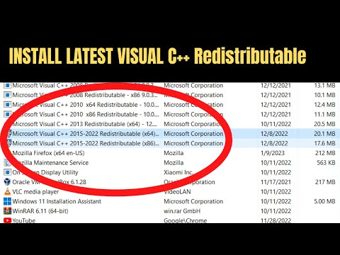 How to Download & Install Visual C++ Redistributable in Windows 11/10 (2023 Latest)