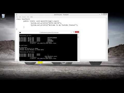 How to run Java in Command Prompt