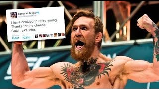Conor McGregor announces retirement!