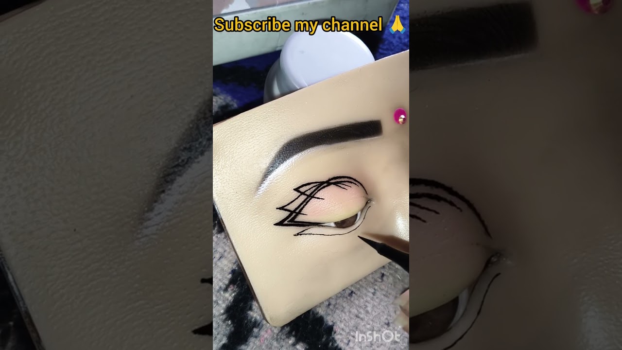 BTS 🔥 Lotus 🪷 pattern club eyemakeup full video tutorial || step by step || Sandhya Beauty 😍🐥