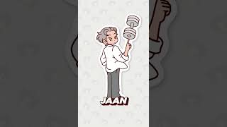 Jaan Character Shorts CUTTOON Ver.