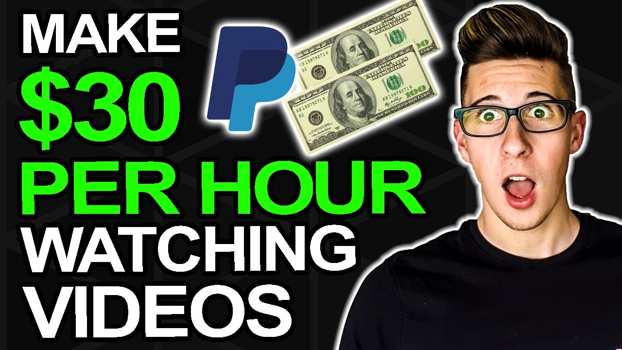HOW TO MAKE $30 PER HOUR JUST BY WATCHING VIDEOS ONLINE: Make Money Online as a Broke Beginner