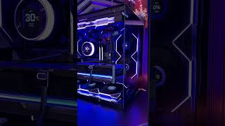 RTX Gaming PC with INSANE Lighting 🤯 #pcbuild #gaming #rgb