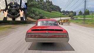 802HP Chevrolet Impala Super Sport 1964|Race Rally Forza horizon 6|Steering Wheel Gameplay