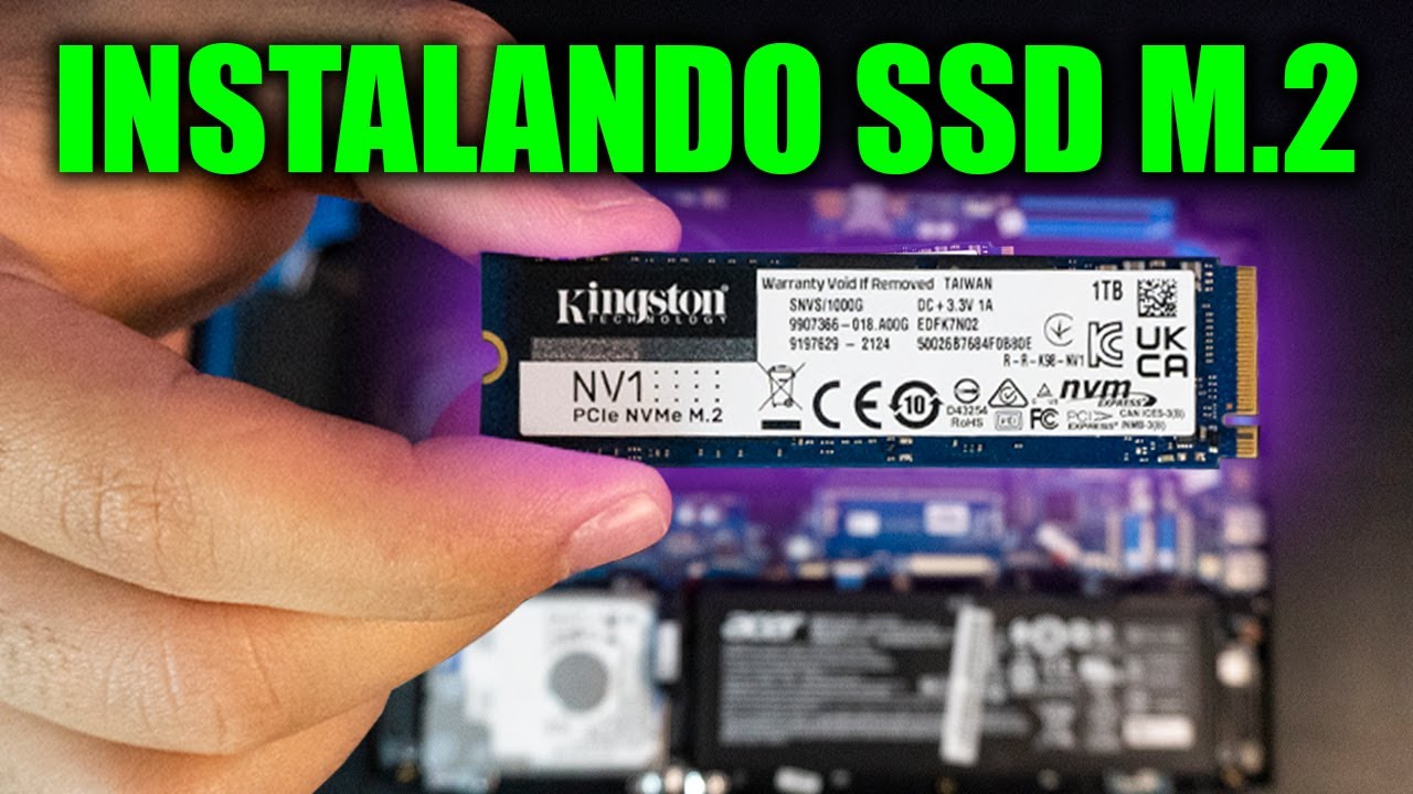 Como instalar um SSD NVMe PCIe M.2 - Kingston Technology