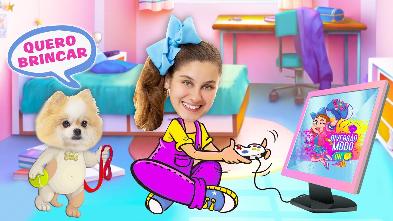 MILENINHA EM UMA HISTÓRIA ENGRAÇADA SOBRE COMO CUIDAR DO SEU CACHORRO