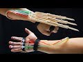 X-MEN WOLVERINE Claws fully automatic DIY tutorial - Popsicle sticks