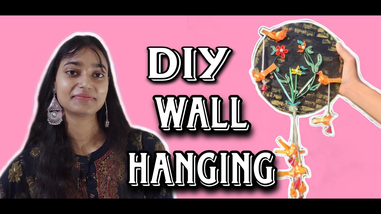DIY Wall Hanging/ Easy Wall Hanging Idea/ Home Decor/ Wall Decor 