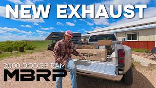 DIY Exhaust 2000 Dodge Ram 3500 - Getting Ready for the Road! (Part 5) -