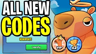 *NEW* ALL WORKING CODES FOR CAPYBARA EVOLUTION JULY 2025 - ROBLOX CAPYBARA EVOLUTION CODES