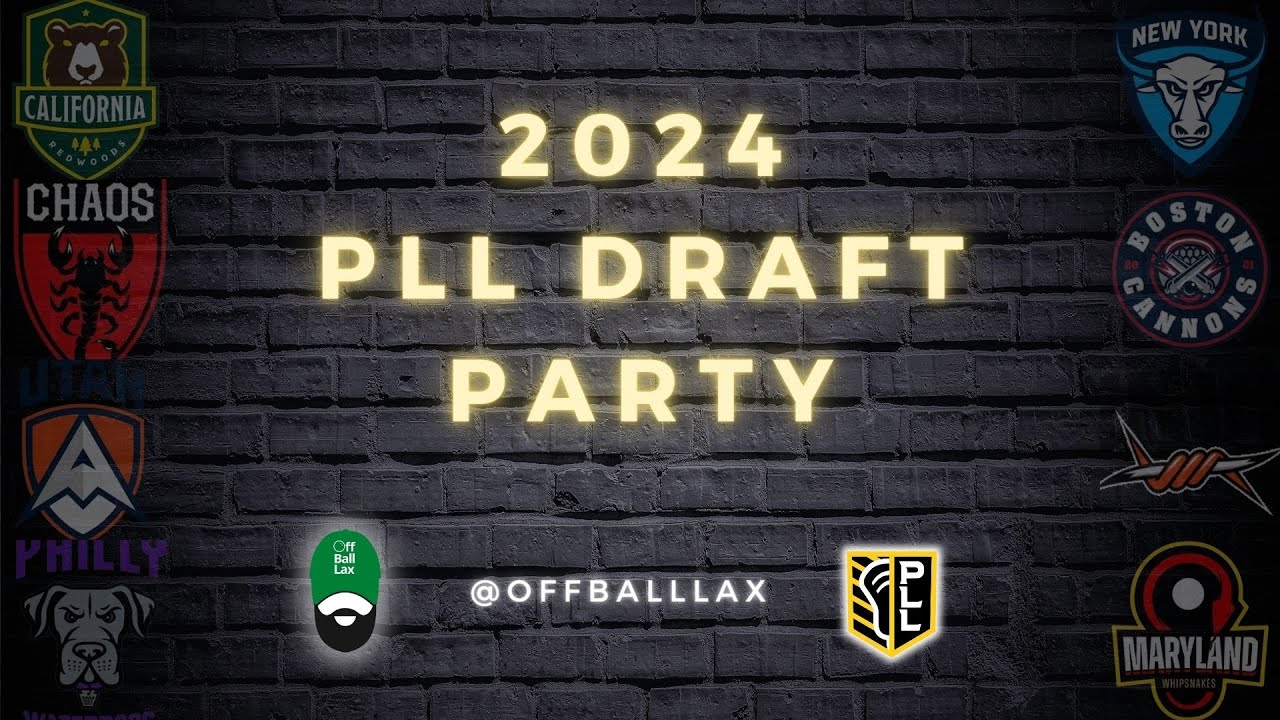 2024 PLL Draft Watch Party!!! YouTube