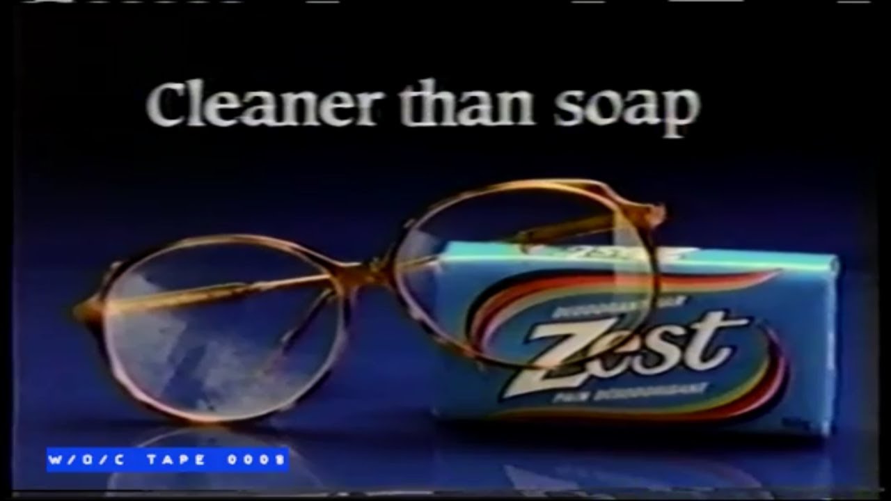 Zest Soap Commercial 1983 YouTube
