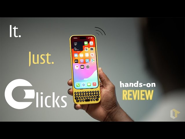 Clicks Keyboard for iPhone Review - IT'S FOR YOU..BUT - YouTube