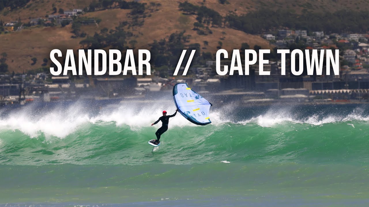 Wing Foiling an African Sandbar // Nathan van Vuuren & SPG Crew